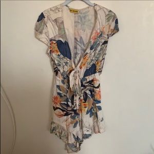 Love and lemons floral romper